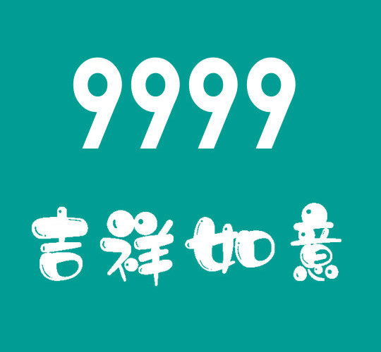 菏泽尾号9999手机靓号